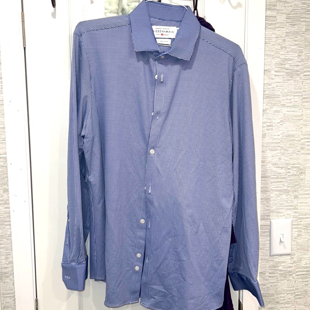 Mizzen + Main Trim Fit Performance Button Up - image 1
